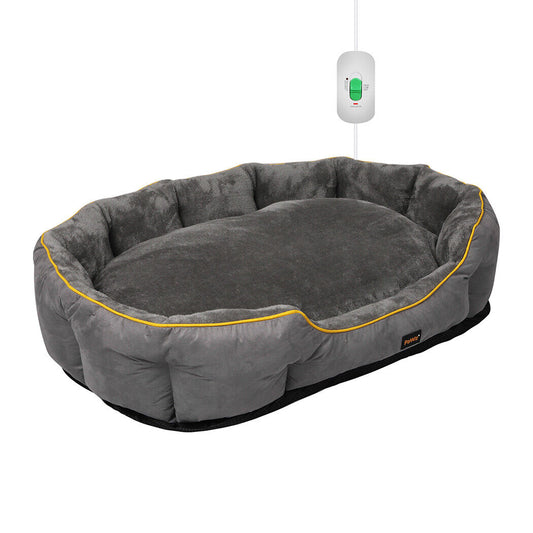 Pawz Electric Pet Heater Bed Heated Mat Cat Dog Heat Blanket Removable Cover
