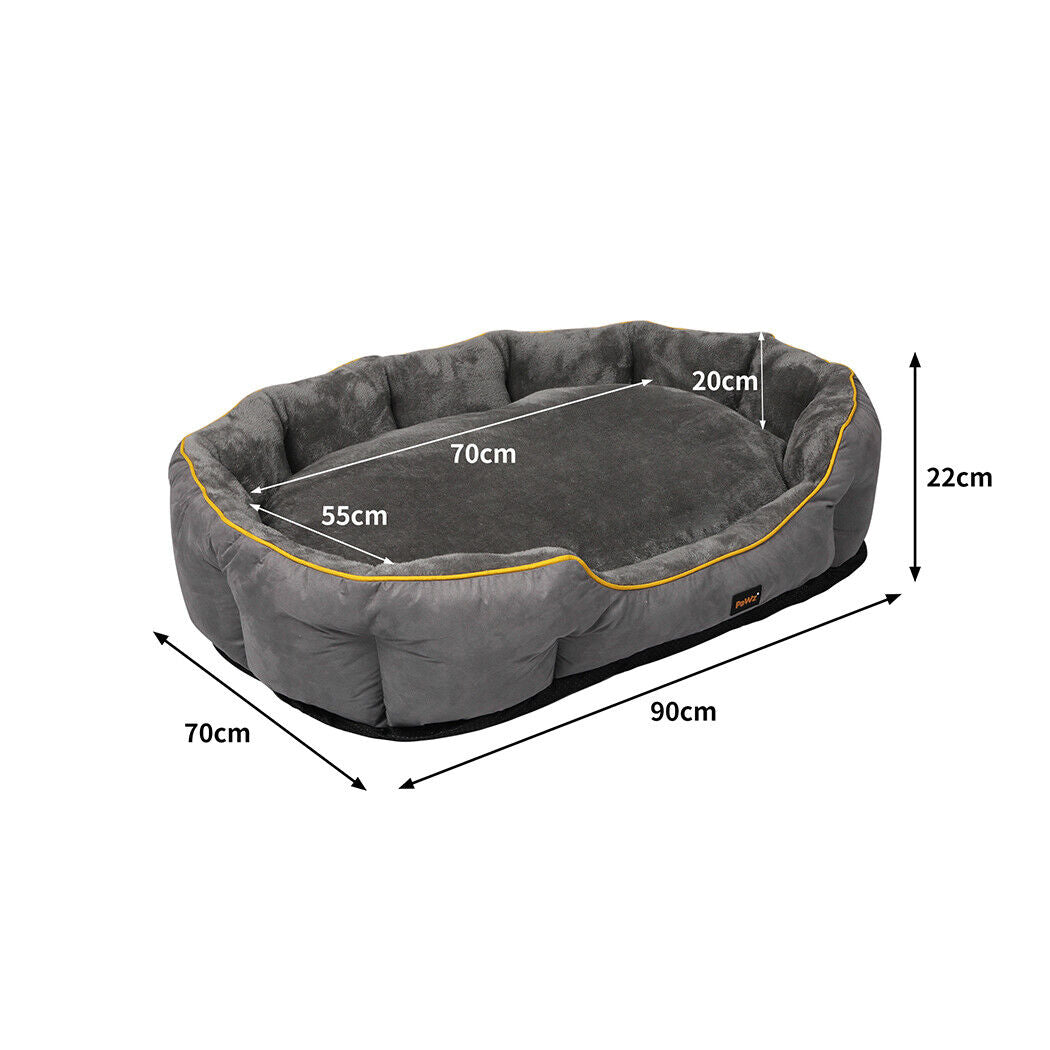 Pawz Electric Pet Heater Bed Heated Mat Cat Dog Heat Blanket Removable Cover